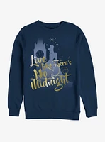 Disney Cinderella Classic Live Like There's No Midnight Crew Sweatshirt