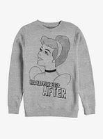 Disney Cinderella Classic Romantic Cindy Crew Sweatshirt