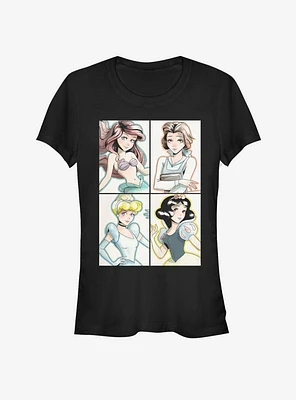 Disney Princess Classic Anime Girls T-Shirt