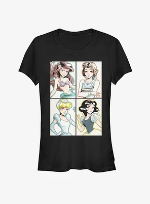 Disney Princess Anime Girls T-Shirt