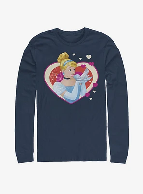 Disney Cinderella Classic Hearts Long-Sleeve T-Shirt