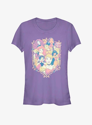 Disney Princess Classic Shield Girls T-Shirt