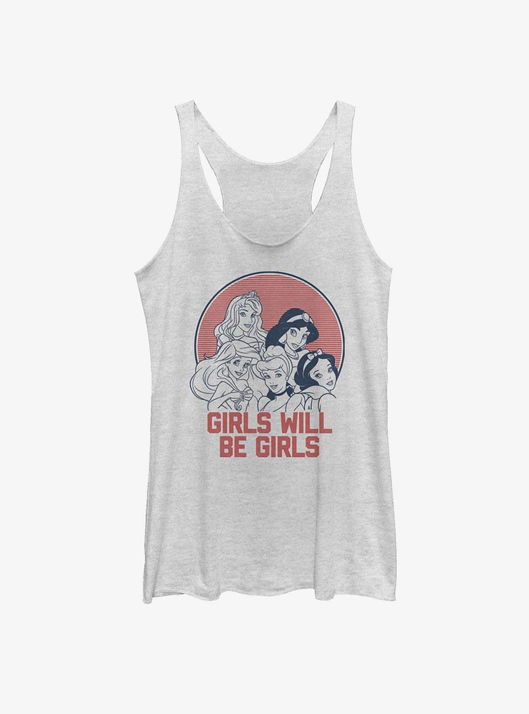 Disney Princess Classic Girl Vibes Girls Tank