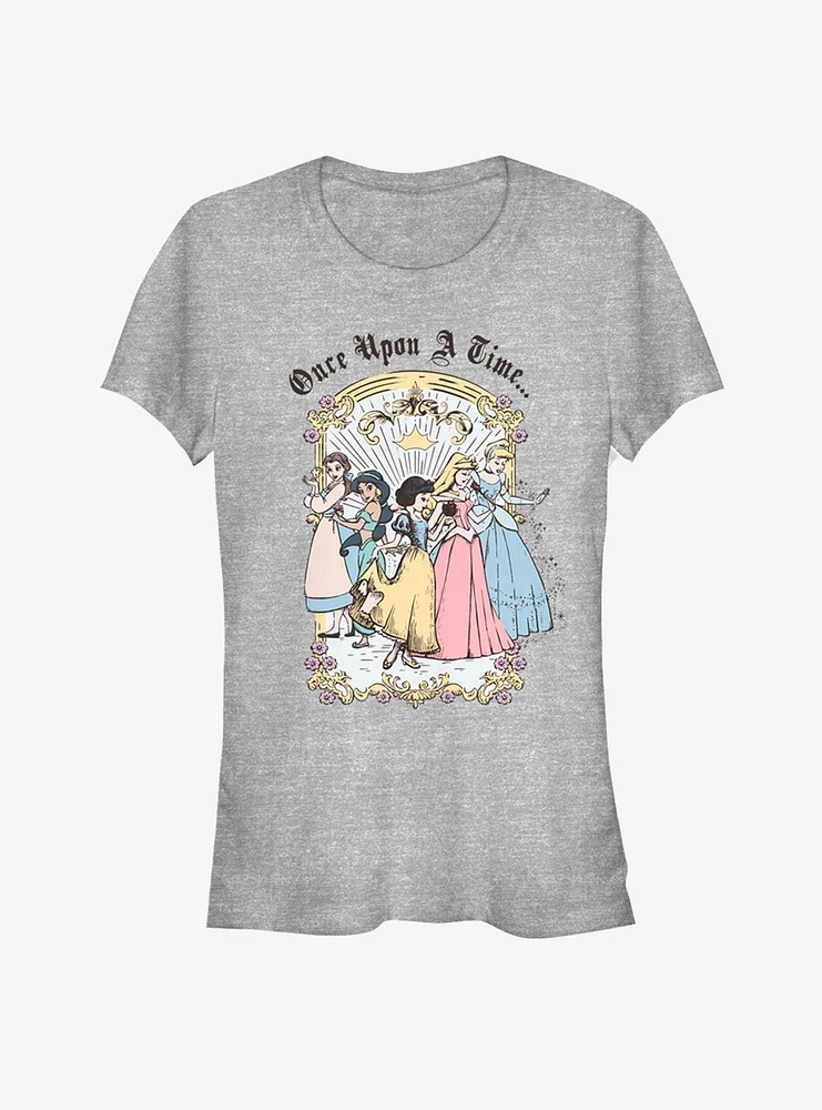 Disney Princess Classic Vintage Group Girls T-Shirt