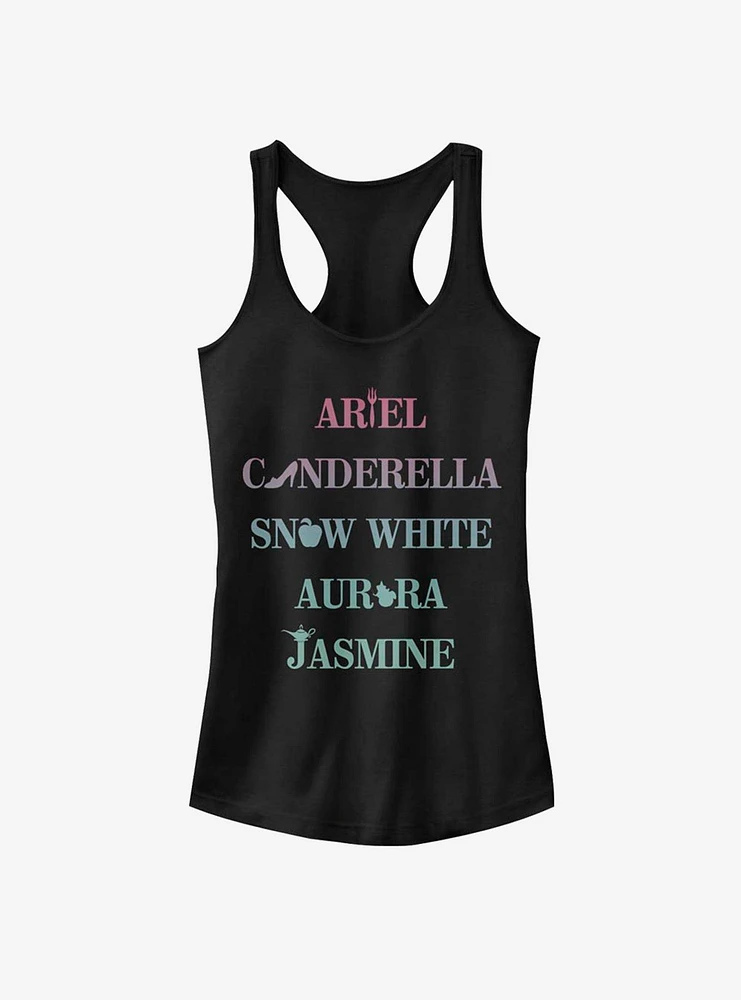 Disney Princess Classic Icons Girls Tank