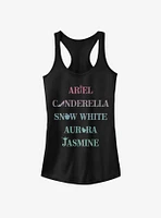 Disney Princess Classic Icons Girls Tank