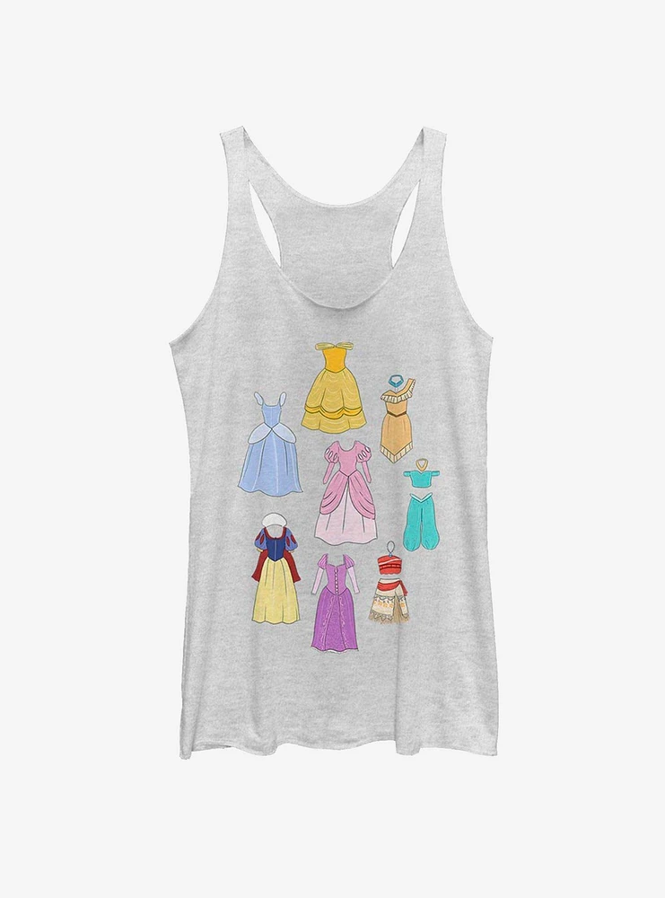 Disney Princess Classic Sketchbook Dresses Girls Tank