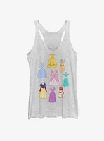 Disney Princess Classic Sketchbook Dresses Girls Tank