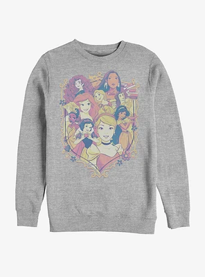 Disney Princess Classic Shield Crew Sweatshirt