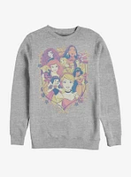 Disney Princess Classic Shield Crew Sweatshirt