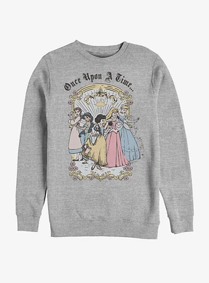 Disney Princess Classic Vintage Group Crew Sweatshirt
