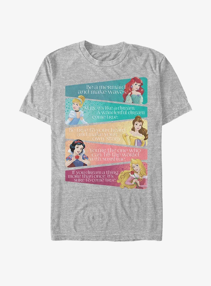 Disney Princess Classic Adjectives T-Shirt