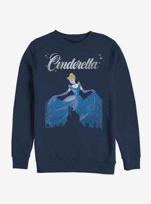 Disney Cinderella Castle Silhouette Sweatshirt