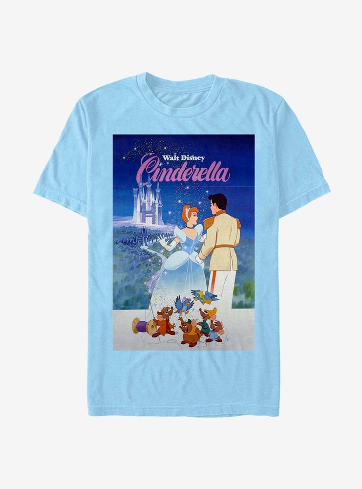 Disney Cinderella Classic Poster T-Shirt