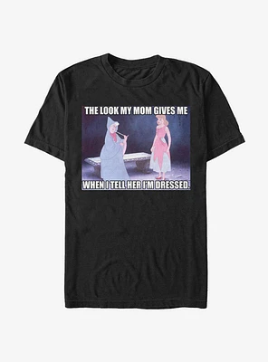 Disney Cinderella Dressed Meme T-Shirt