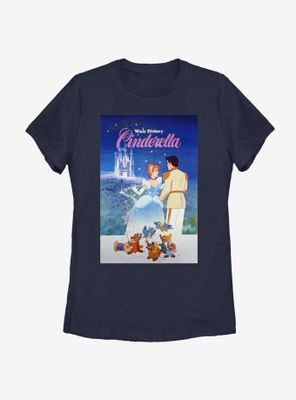 Disney Cinderella Classic Poster Womens T-Shirt