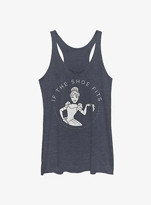 Disney Cinderella If The Shoe Fits Womens Tank Top