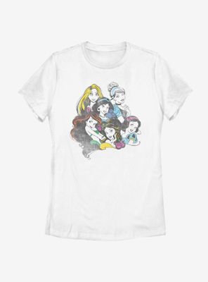 Disney Princesses Dreaming Womens T-Shirt