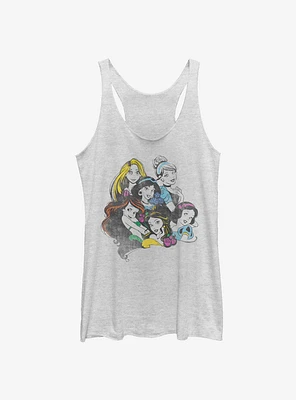 Disney Princesses Dreaming Womens Tank Top