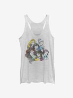 Disney Princesses Dreaming Womens Tank Top