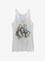 Disney Princesses Dreaming Womens Tank Top