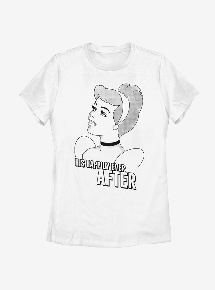 Disney Cinderella His Happily Ever After Womens T-Shirt