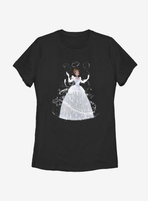 Disney Cinderella Transformation Womens T-Shirt