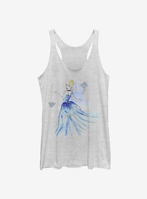 Disney Cinderella Watercolor Womens Tank Top