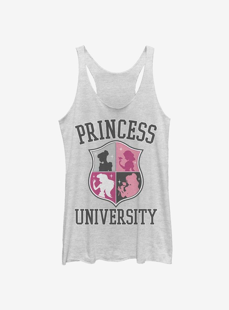 Disney Princesses Princess University Womens Tank Top