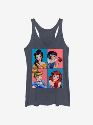 Disney Princesses Anime Art Womens Tank Top