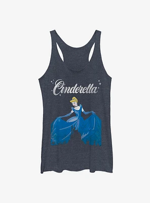 Disney Cinderella Castle Silhouette Womens Tank Top