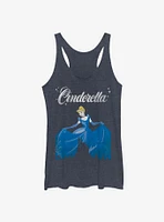 Disney Cinderella Castle Silhouette Womens Tank Top
