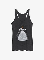 Disney Cinderella Transformation Womens Tank Top