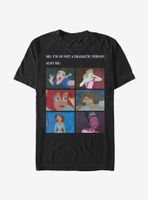 Disney Princesses Princess Drama Meme T-Shirt