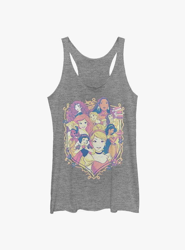 Disney Princesses Royal Shield Womens Tank Top