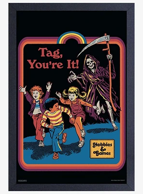 Tag You're It Framed Poster By Steven Rhodes