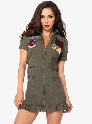 Top Gun Woman'S Flight Dress Costume