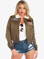 Top Gun Women'S Bomber Jacket Costume