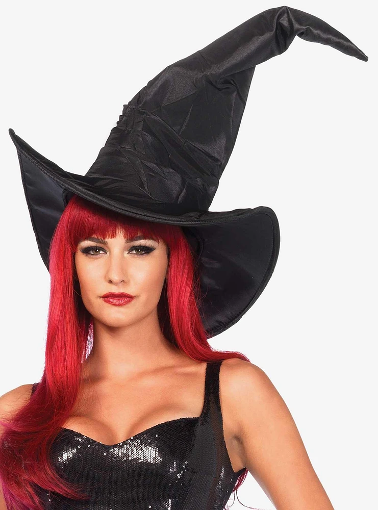 Ruched Witch Hat