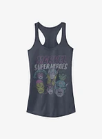 Marvel Avengers Grunge Heroes Girls Tank