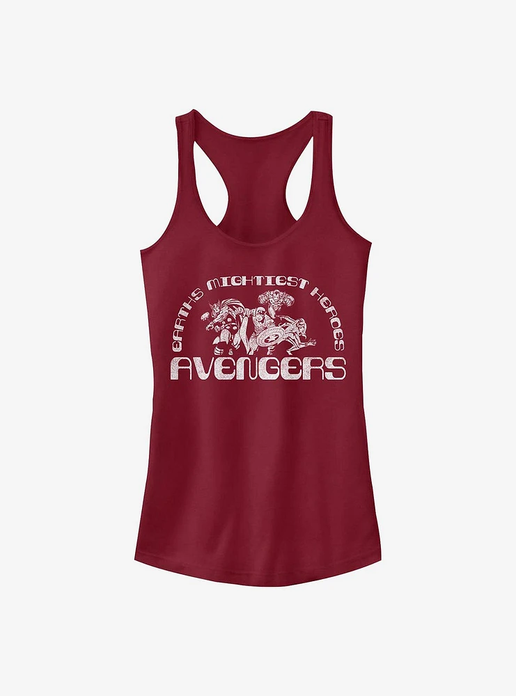 Marvel Avengers Earths Mightiest Girls Tank