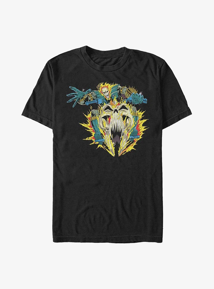 Marvel Ghost Rider Flames T-Shirt