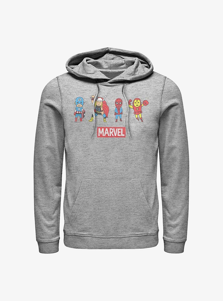 Marvel Avengers Pop Art Group Hoodie