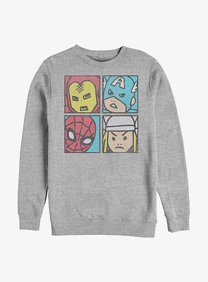 Marvel Avengers Pop Squares Sweatshirt