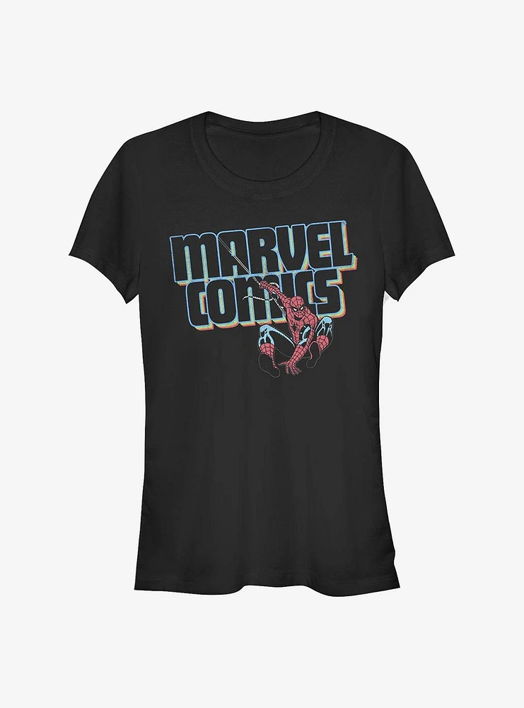 Marvel Spider-Man Comics Girls T-Shirt