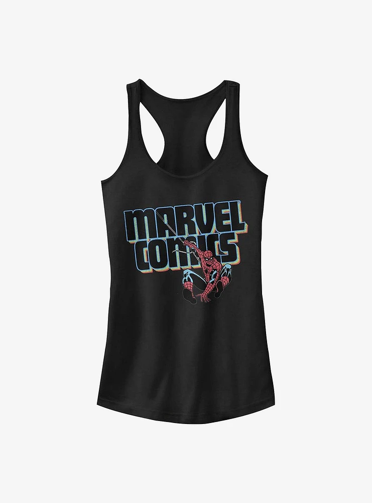 Marvel Spider-Man Comics Girls Tank