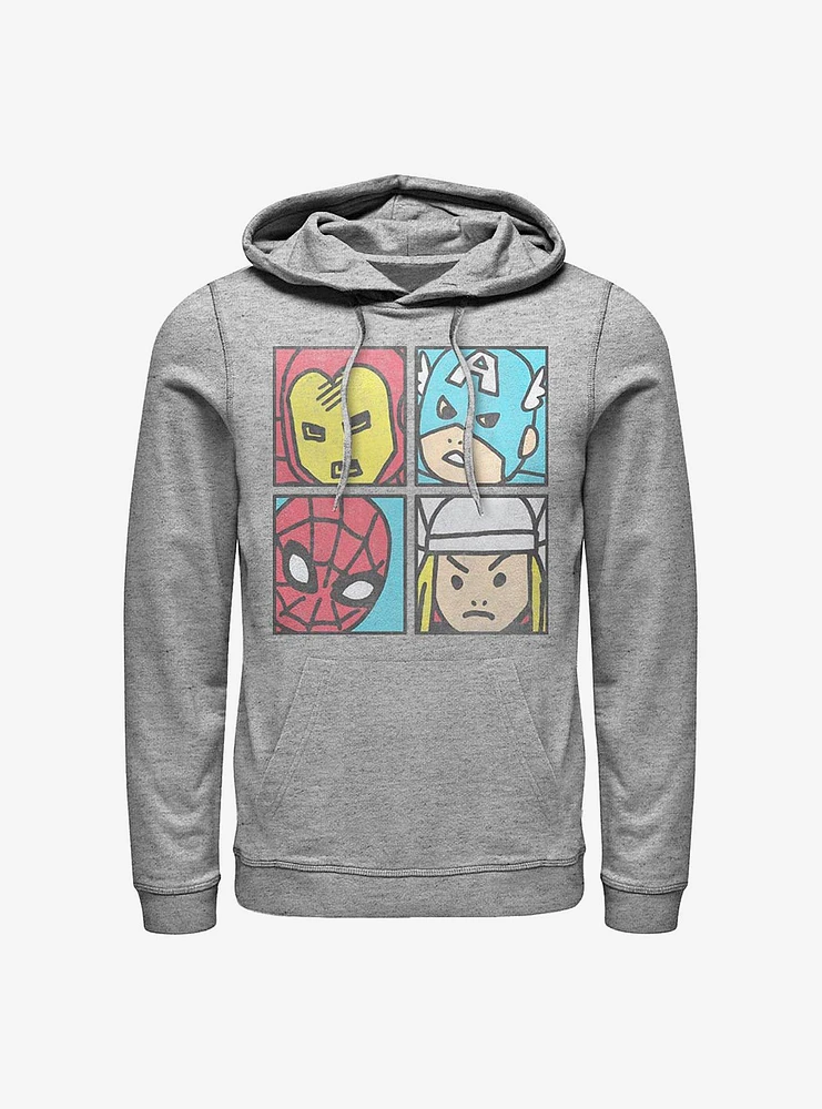 Marvel Avengers Pop Squares Hoodie