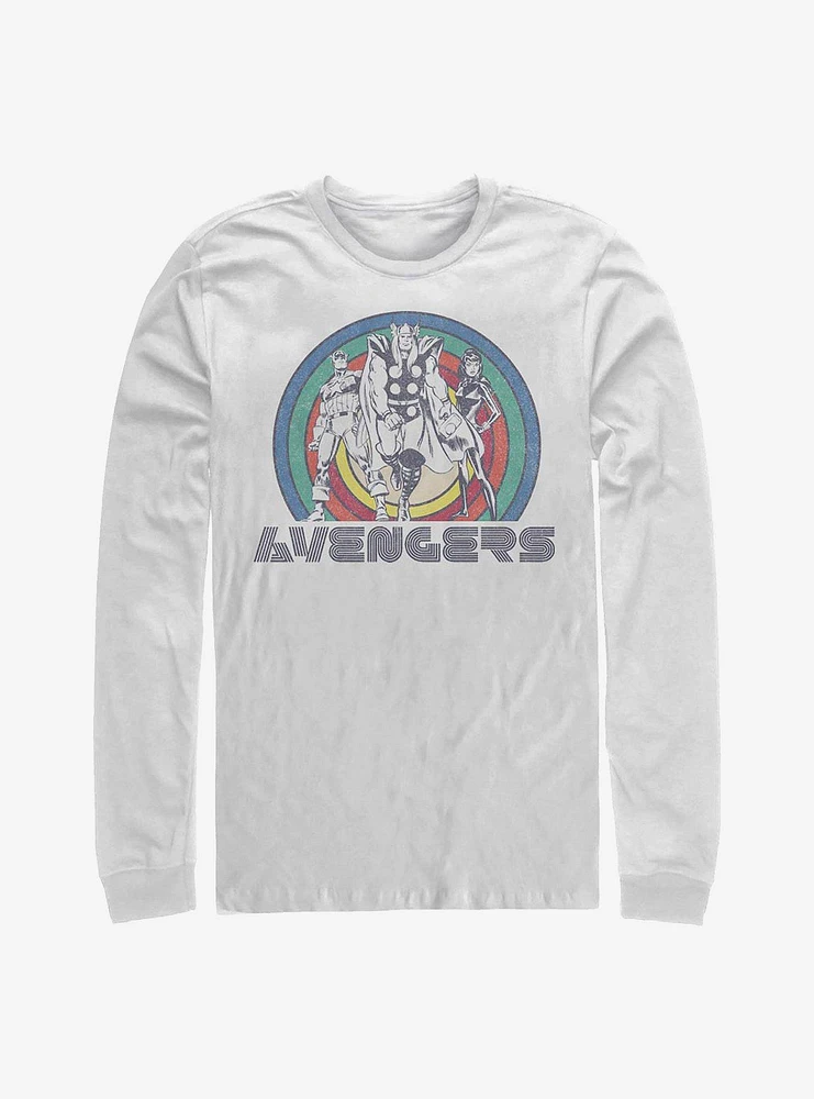 Marvel Avengers Rainbow Long-Sleeve T-Shirt