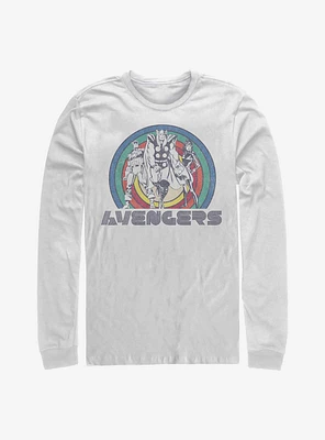 Marvel Avengers Rainbow Long-Sleeve T-Shirt