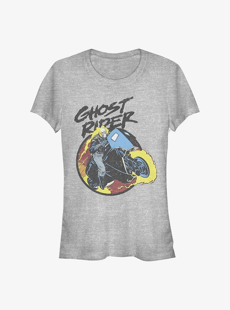 Marvel Ghost Rider 90's Girls T-Shirt